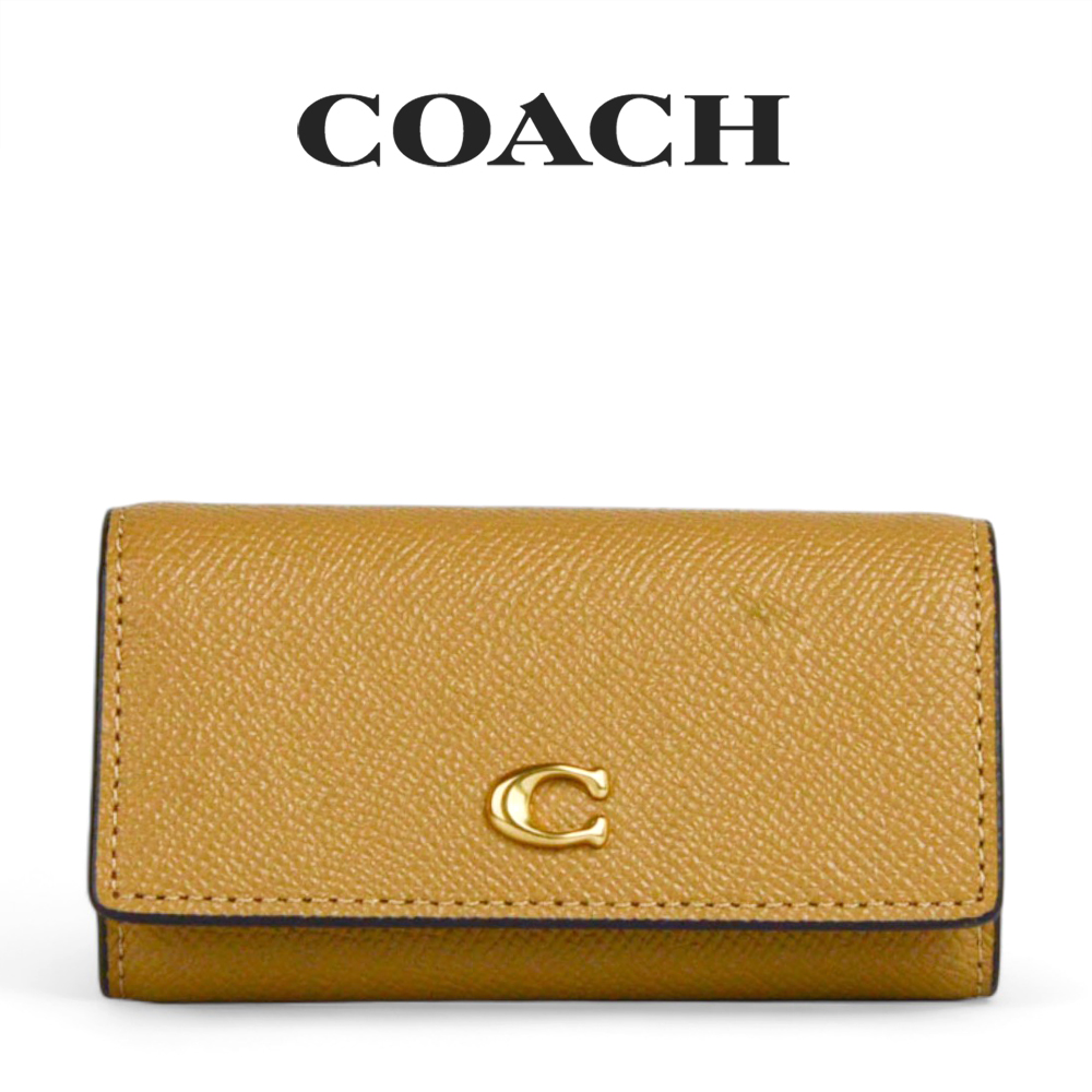 未使用品 COACH コーチ クロスグレイン レザー キーケース CH799 COACH コーチ ☆COACH☆ 6リング キーケース クロスグレイン
