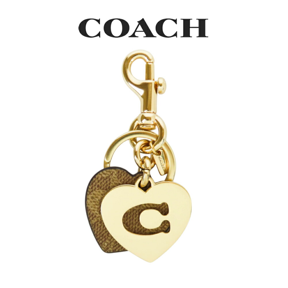 楽天市場】コーチ バッグチャーム COACH c0359 ゴールドマルチ