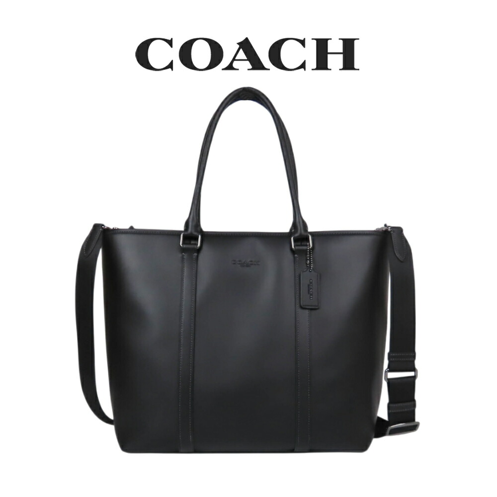 coach men's メルセデスベンツ　レザートートバッグ 未使用タグ付き coach men's メルセデスベンツ レザートートバッグ 未使用タグ