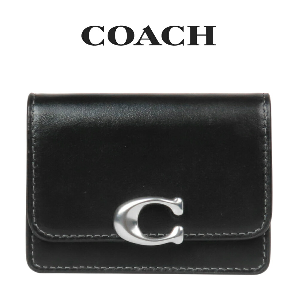コーチ COACH アウトレット 就職祝い レディース 小物 カードケース 名刺入れ CH825 LHBLK(ブラック) ブラック (女性 プレゼント ブランド フラグメントケース 本革 レザー小物 シンプル おしゃれ)