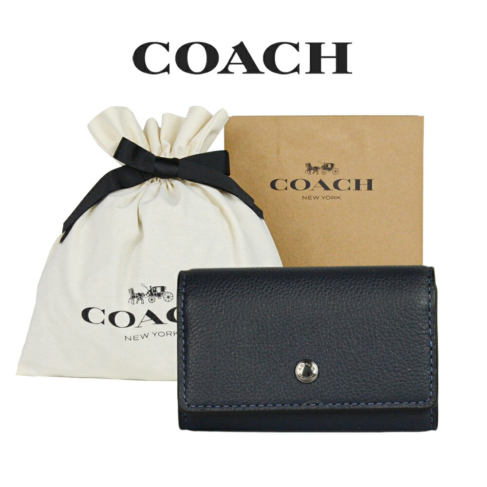COACHのキーケース 巾着付き 楽天市場】【RSL】【コーチ巾着＆紙袋付き