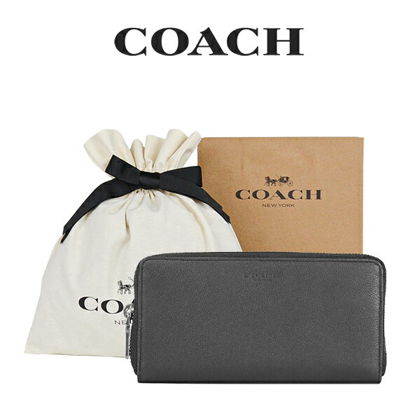 COACH 長財布 58102 BLK Black COACH コーチアウトレット 長財布 58102 BLK Black OUTLET