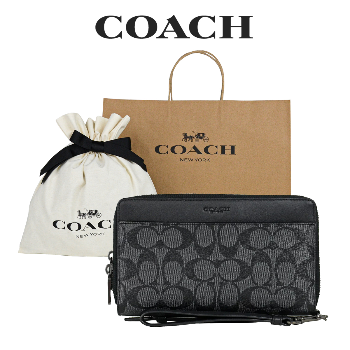 楽天市場】コーチ COACH アウトレット メンズ バッグ セカンドバッグ