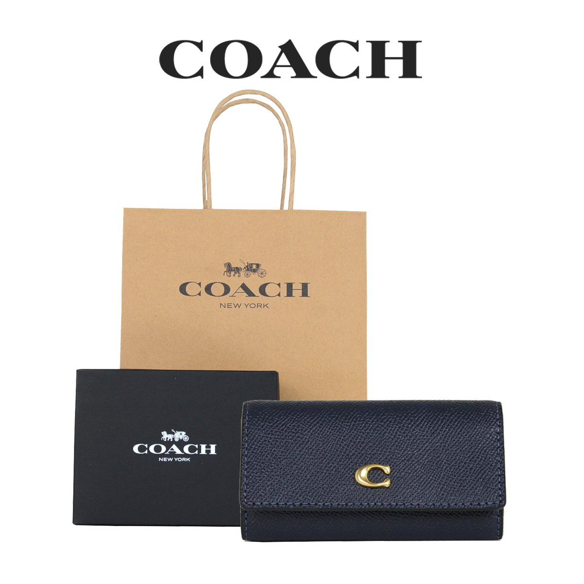 楽天市場】コーチ COACH アウトレット レディース 小物 キーケース 