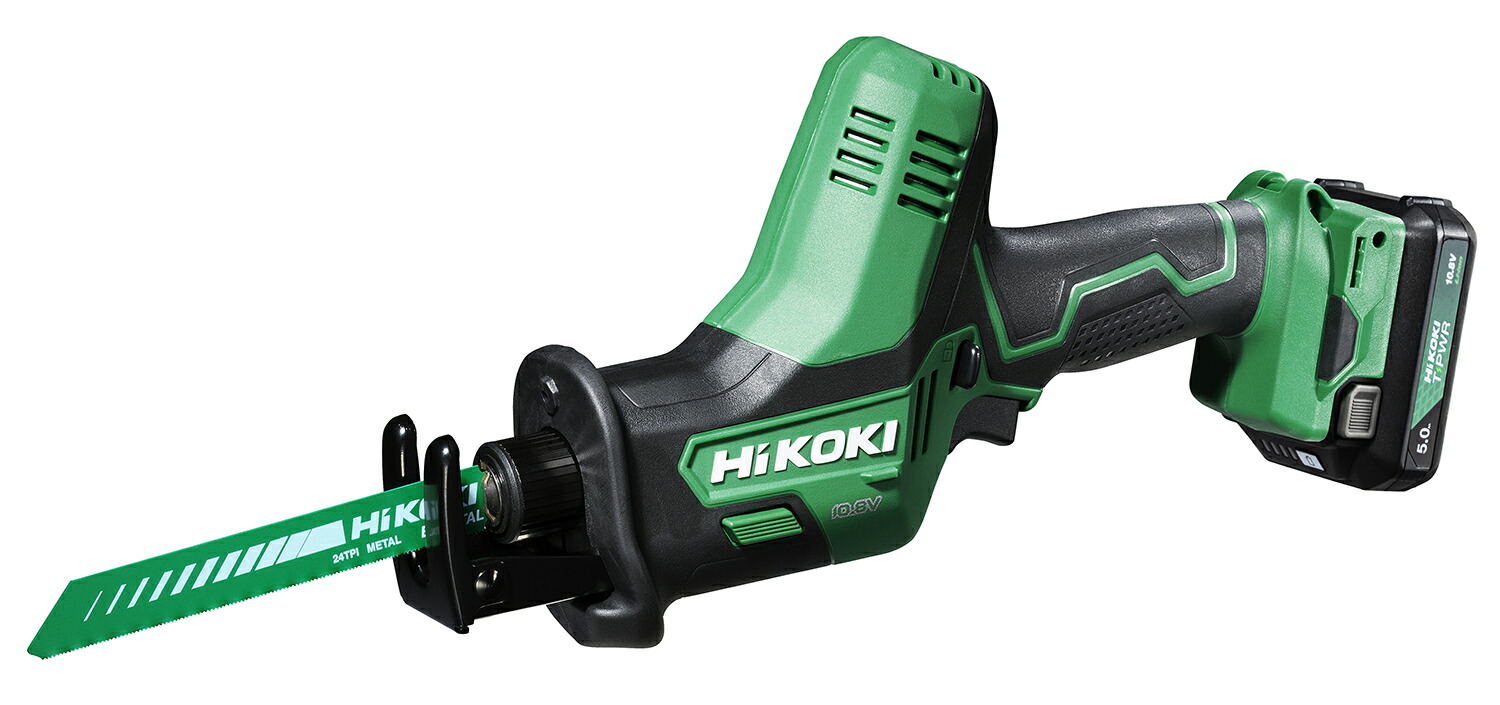 HiKOKI ［ ハイコーキ ] 10.8V コードレスセーバソー CR12DA(JS） 【 BSL1250MT・申し受ける器・容れもの付書き割り 】