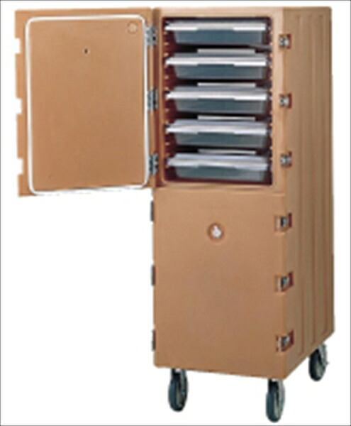 CAMBRO(キャンブロ) カム手押し車２ドアタイプフードボックス用 [ １８２６ＤＢＣ珈琲ベージュ ]   EKM056S [ 1-1229-0201 ]