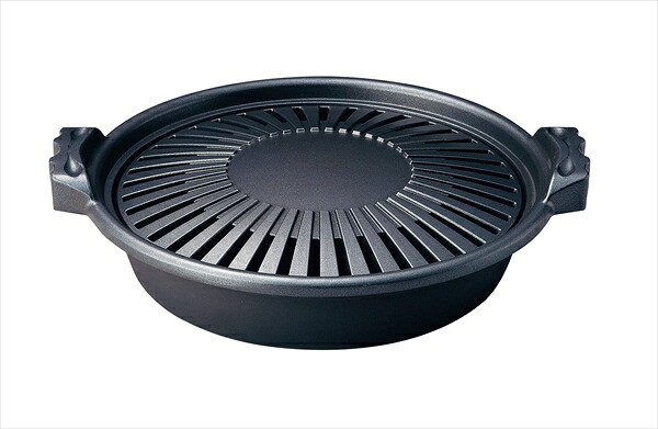 マイン アルミ合金　焼しゃぶ鍋（フッ素コート） [ Ｍ１１&minus;０８５ ] QYK6001 [ 1-2155-0501 ]｜ダイレクトコム ～ProTool館～