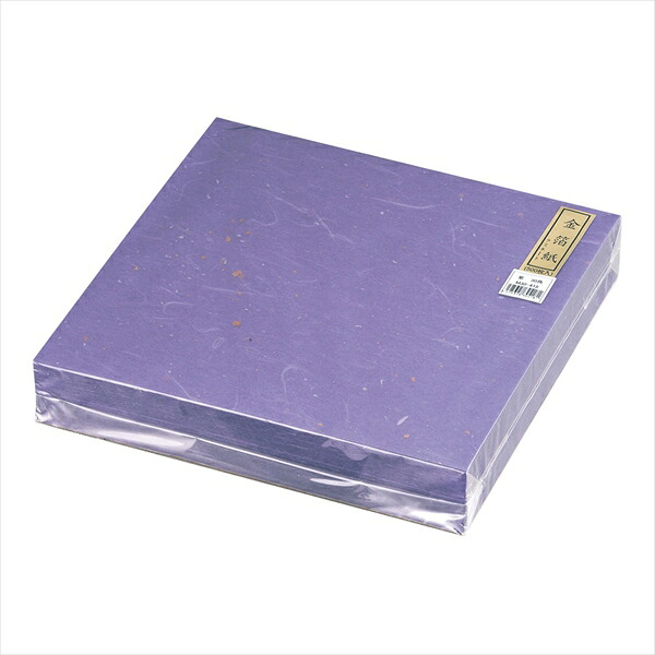 マイン 金箔紙ラミネート　紫　（５００枚入） [ Ｍ３０－４１８ ] QKV21418