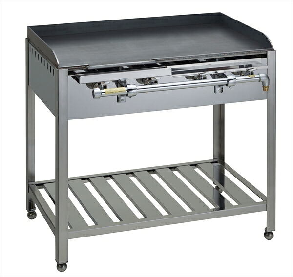 直送品■テーブル式鉄板焼器 [ ＧＴ－１３５ＬＰガス ] GTT3409
