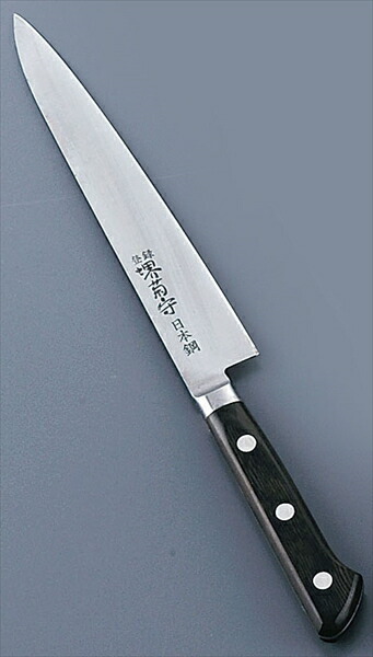 堺 菊守 堺菊守日本鋼（口金付）ペティナイフ [ １８cm ] AKK5403