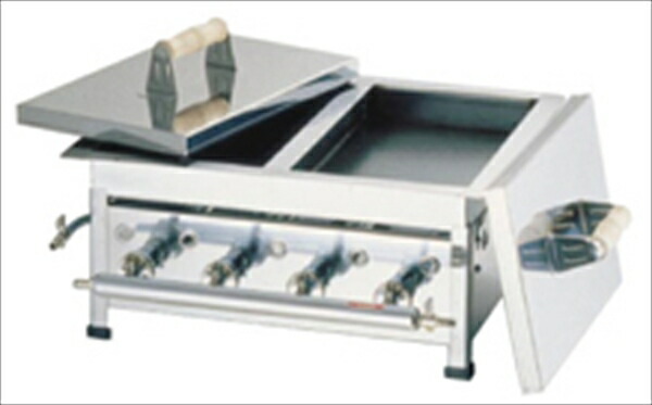 楽天市場】直送品□ガス餃子焼器（ダブル）13W [ 都市ガス 12