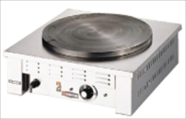 直送品■電気式クレープ焼器 [ ＥＣ－２０００ ] GKL03200