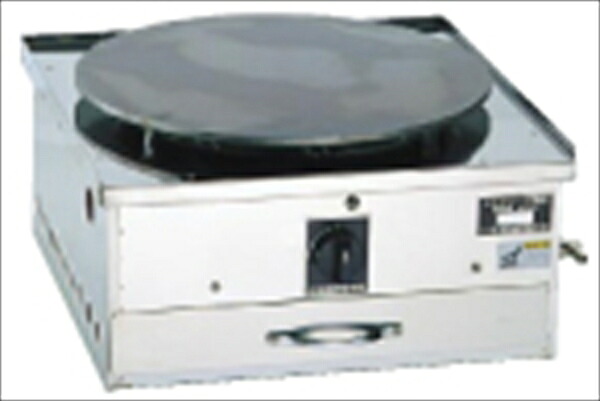 直送品■ガス式クレープ焼台ＥＫ&minus;１型（一連） [ ＬＰガス ] GKL171 [ 1-0980-0401 ]｜ダイレクトコム ～ProTool館～