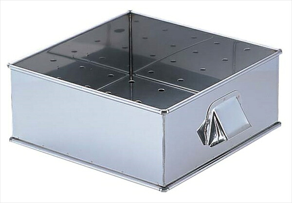 遠藤商事 ＳＡ２１&minus;０角蒸器 [ ４２ｃｍ用：枠（目皿付） ] AMS66342 [ 1-0411-0314 ]｜ダイレクトコム ～ProTool館～