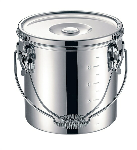 KOINU(コイヌ) ＫＯ　１９&minus;０　電磁調理器対応 [ スタッキング給食缶　２４cm ] ASYG604 [ 1-0191-0604 ]｜ダイレクトコム ～ProTool館～