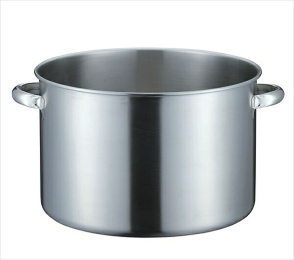 楽天市場】KO 19-0 電磁対応寸胴鍋 蓋無 28cm（AZV8001）1-0018-0601