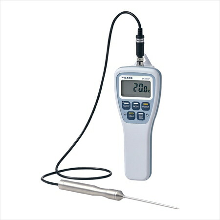 SATO(佐藤計量器) 防水型食品用温度計　ＳＫ－２７０ＷＰ [ 標準センサＳ２７０ＷＰ－０１付 ] BOVR901