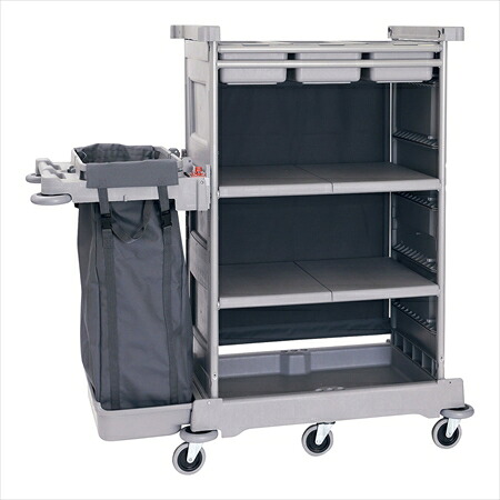 直送品■樹脂中型ハウスキーパーワゴンＥＫＴ&minus;１ KWG1401 [ 1-1400-0401 ]｜ダイレクトコム ～ProTool館～