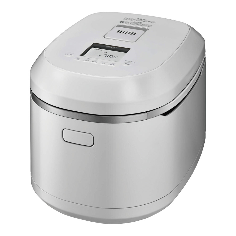 リンナイリンナイガス炊飯器 ＲＲ－１００ＭＴＴつや消し白いこと LP盤屁っ放り [ 1-0705-0701 ]
