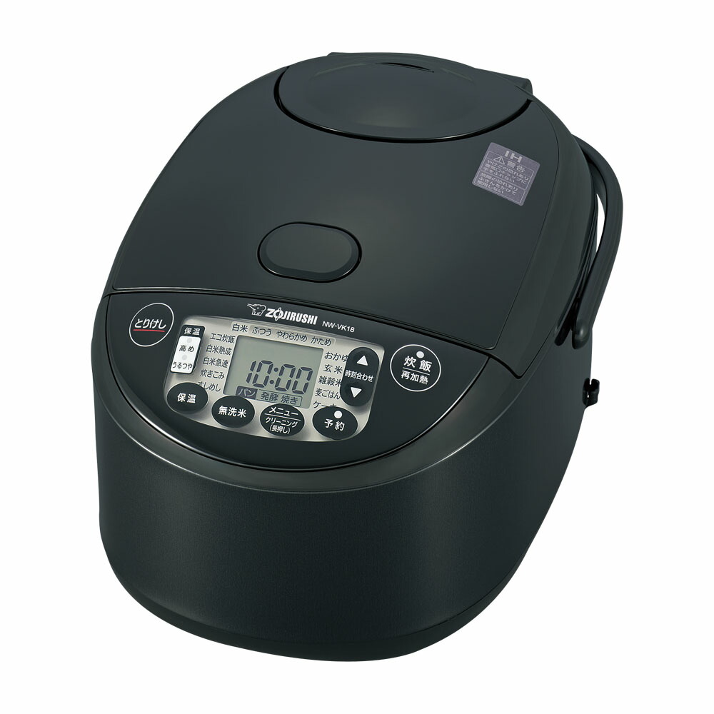 ZOJIRUSHI(象印マホービン)象印 ＩＨ炊飯ジャー 限度炊きＮＷ－ＶＫ１８黒いこと（ＢＡ） [ 1-0699-1302 ]