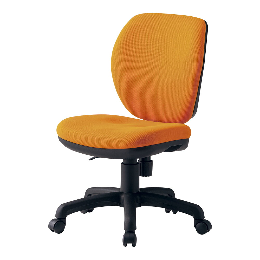 ■直送品 勝亦商店 オフィスチェア（回転椅子）ＦＳＴ&minus;７７ オレンジ [ 1-2509-0501 ]｜ダイレクトコム ～ProTool館～