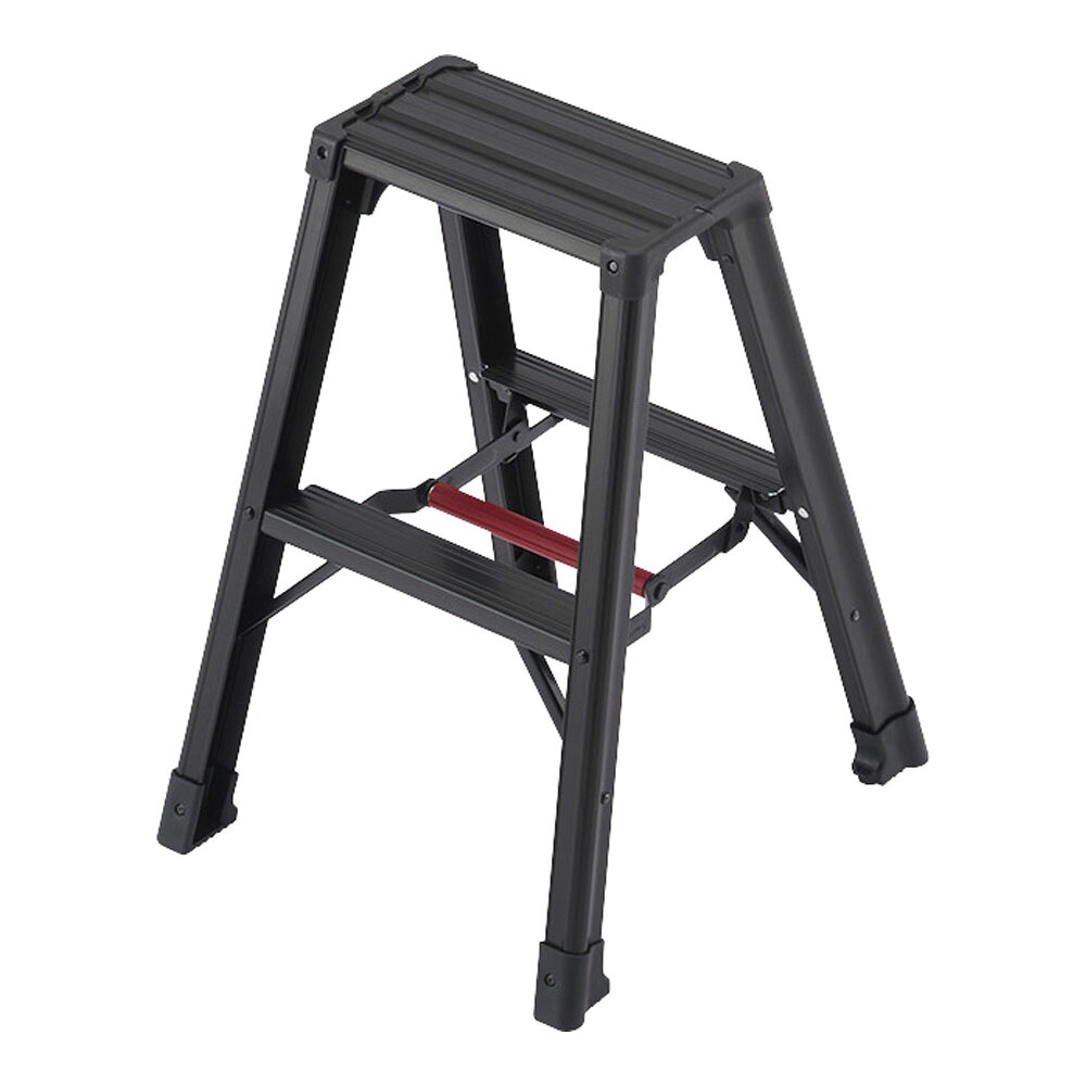 長谷川産業軽銀 軽さ 専用脚立 脚軽ＢＬＡＣＫＲＺＢ－０９ｂ [ 1-1407-0102 ]