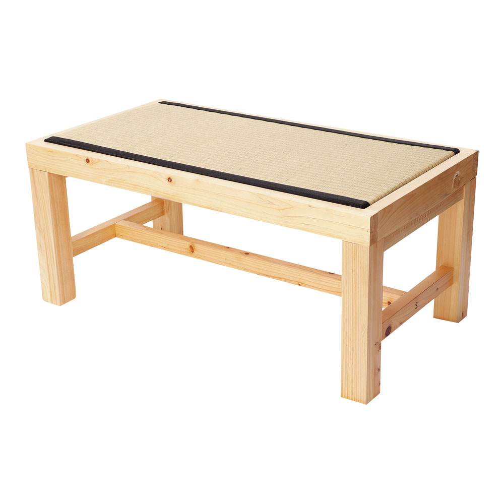 ■直送品 トラスティ リンネ 畳ファニチャーベンチダブル 自然的 ４６９７  [  1-2473-0701  ]