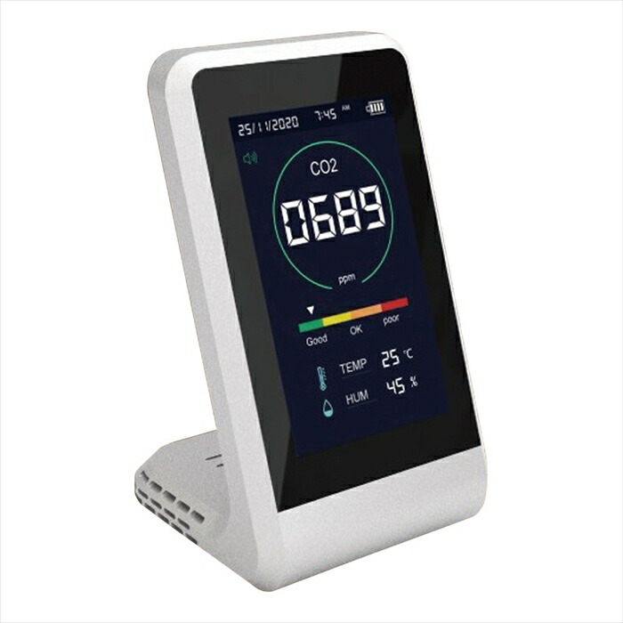 二酸化炭素測定器　CO2マネージャー 楽天市場】二酸化炭素濃度測定器 CO2マネージャー【東亜産業】TOA