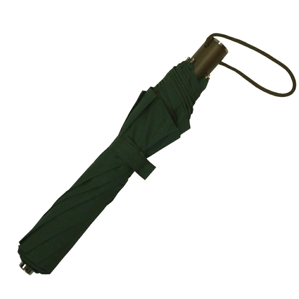 FOX UMBRELLAS 折り畳み傘 8 Rib TELESCOPIC アンブレラ ダークグリーン TEL11 メンズ フォックスアンブレラズ フォックスアンブレラ ウッドハンドル メープル 楓 英国 イギリス 紳士 オシャレ クール カッコいい|インポートブランドショップPiazza