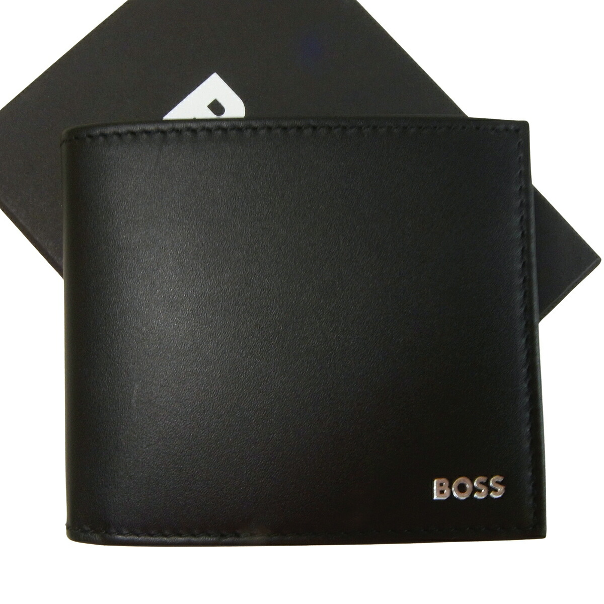 楽天市場】ヒューゴボス HUGOBOSS 50402696 001 Wallet BLACK ラウンド