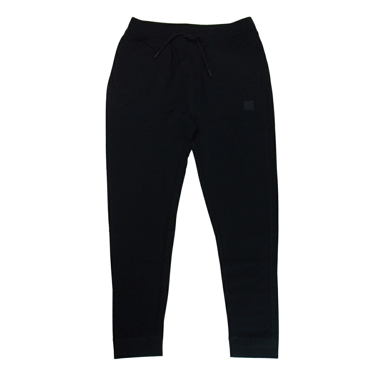 HUGO BOSS ヒューゴボス トラックスーツボトムス ズボン スウェット パンツ Sestart コットンテリー ロゴパッチ ブラック 50509303 10234591｜インポートブランドショップPiazza