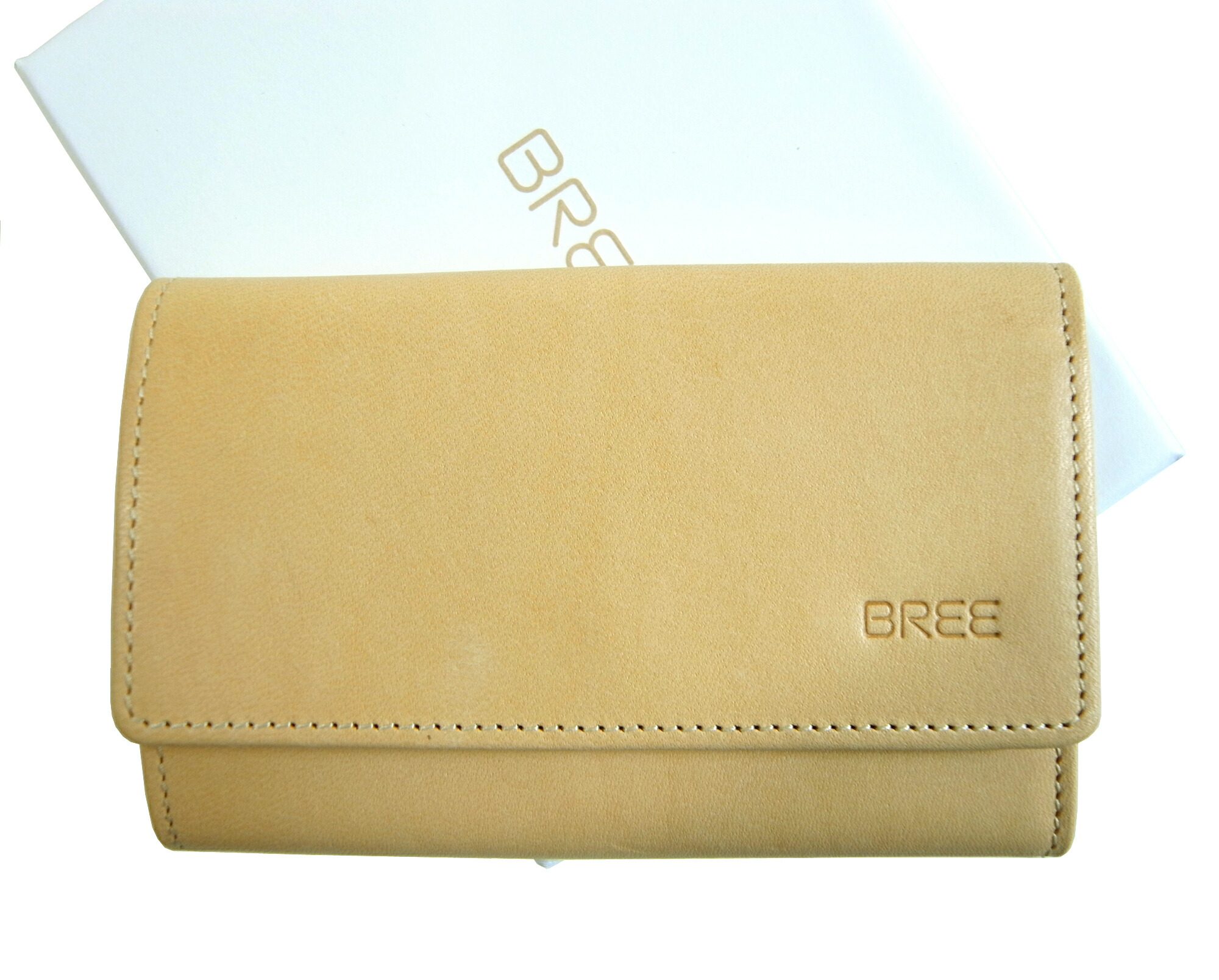 BREE 編み込みレザー長財布 bre03165-c02.jpg