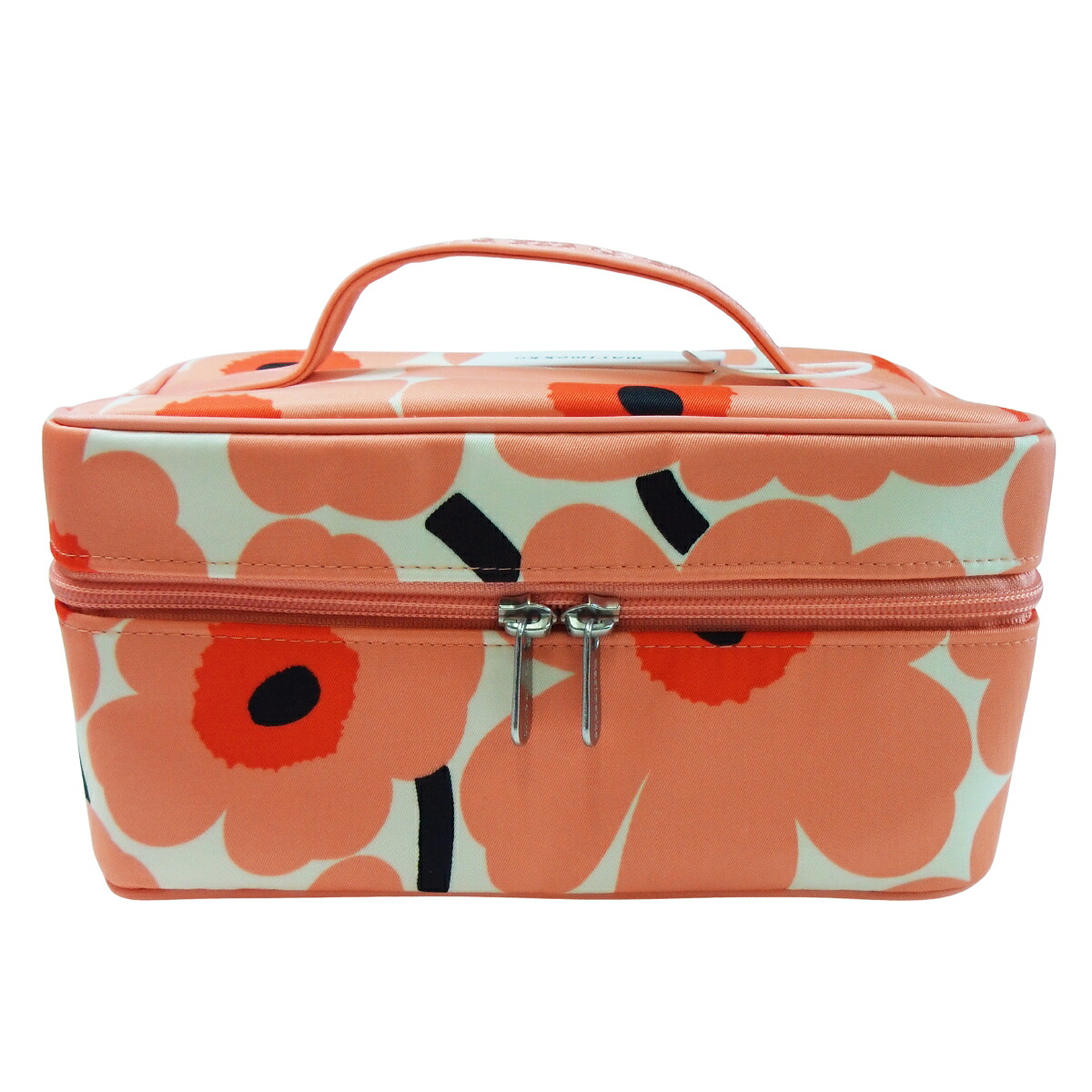 marimekko マリメッコ コスメティックバッグ バニティバッグ バニティポーチ ウニッコ UNIKKO 化粧ポーチ メイクボックス コーラル フィンランド 北欧 075294 139｜インポートブランドショップPiazza