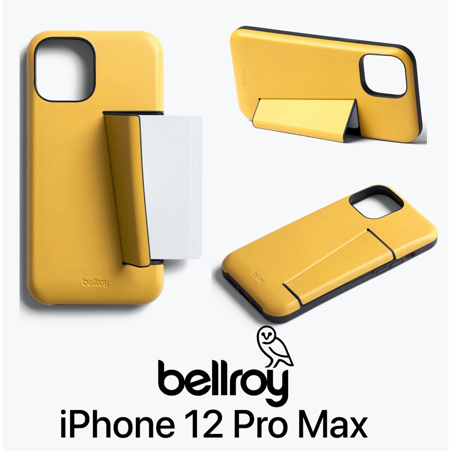 Bellroy 歌留多保持者付き添い人 iPhone 12 Pro Max 入れもの ベルロイ Phone Case 3 Card