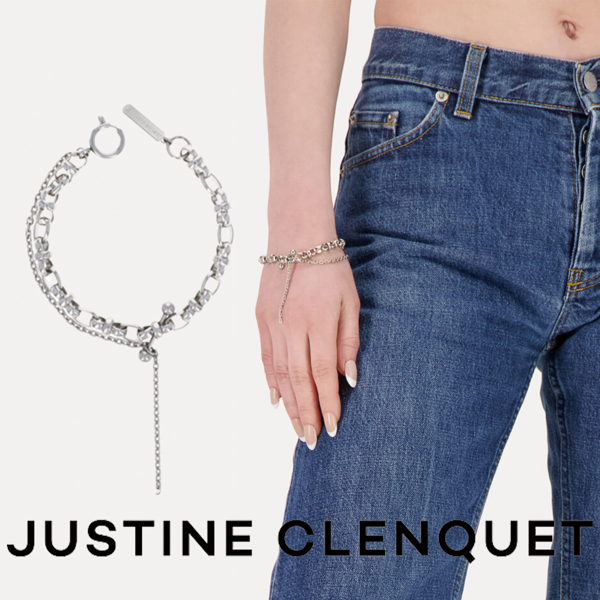 楽天市場】ジュスティーヌクランケ Justine Clenquet Jamie bracelet