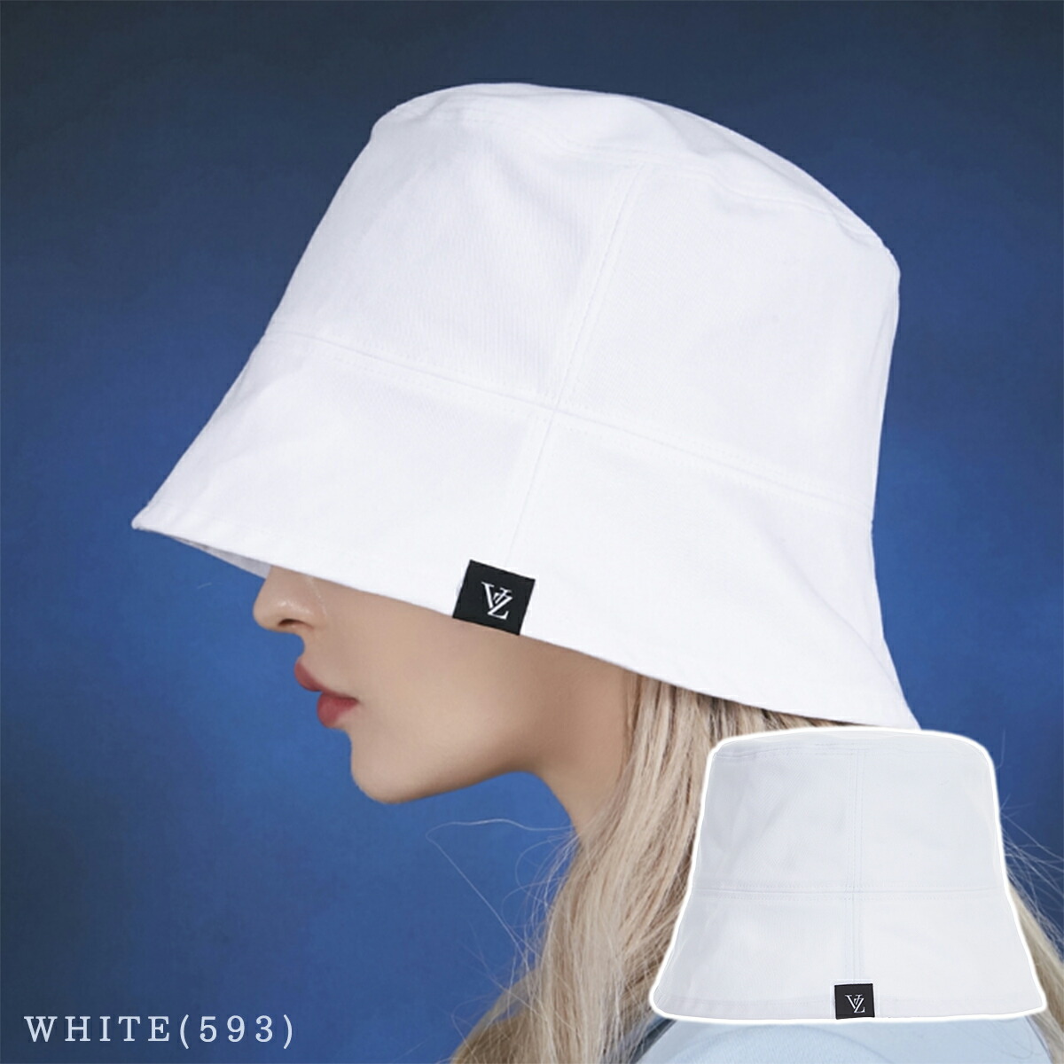 バザール バケットハット VARZAR Label drop over fit bucket