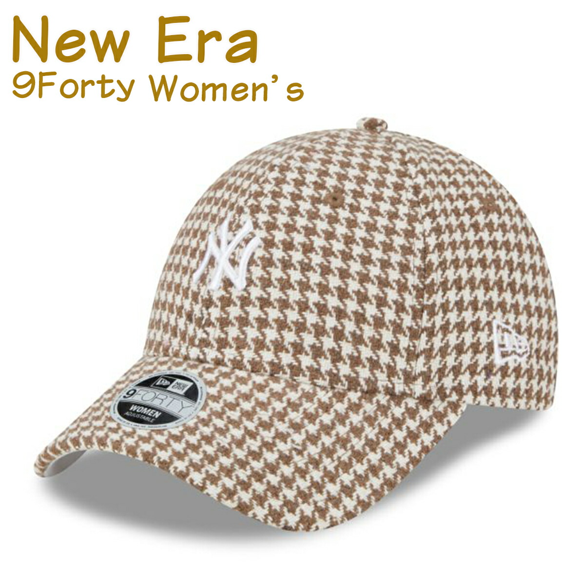 楽天市場】ニューエラ キャップ NEW ERA 千鳥柄 帽子 ドジャース