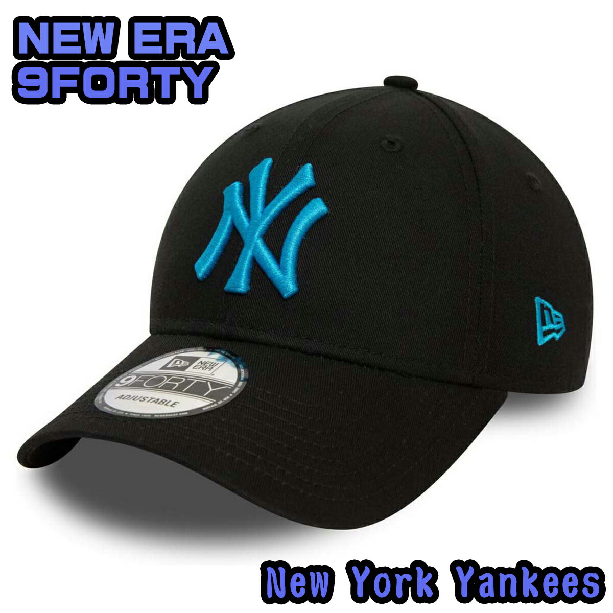 国内発送★New Era NYロゴ付きキャップ(STnBg-24) 国内発送☆New Era NYロゴ付きキャップ(STnBg-24)