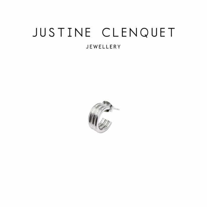 Justine Clenquet - Devon silver earrings
