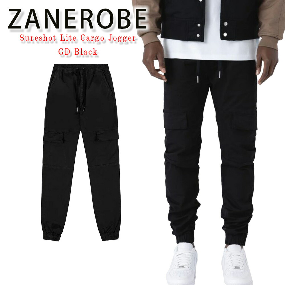 【楽天市場】ゼインローブ ジョガーパンツ ZANEROBE Sureshot Lite Cargo Jogger GD Black ボトムス ...