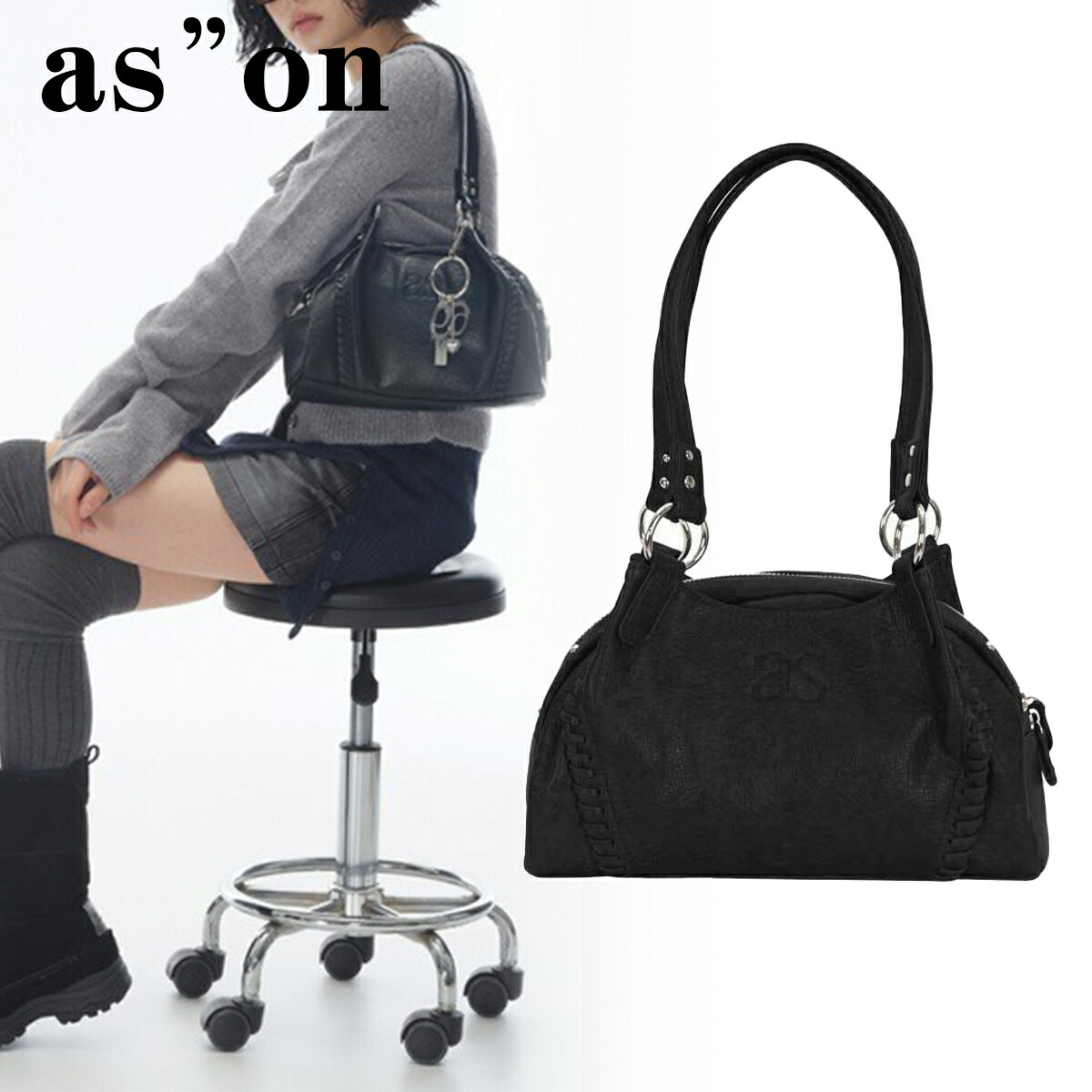 楽天市場】as”on アズオン ショルダーバッグ BECKY SHOULDER BAGK