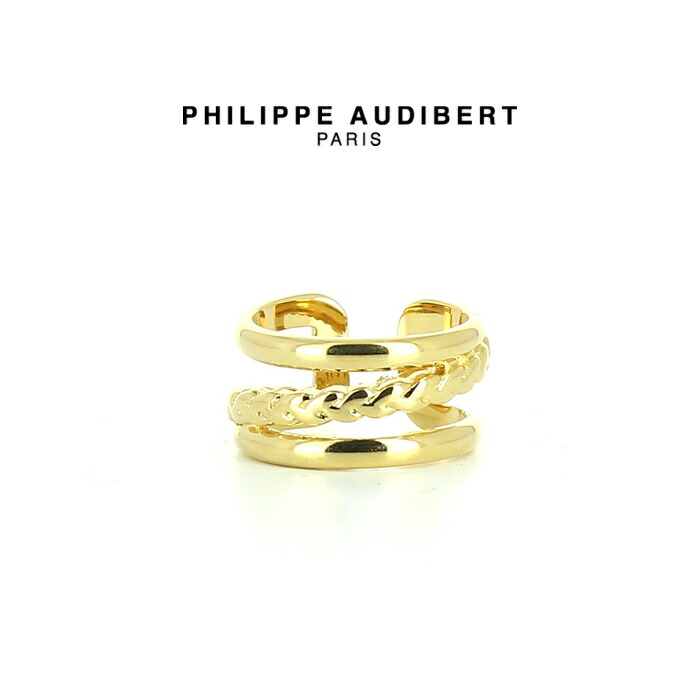 フィリップ オーディベール Philippe Audibert GOLD - RING FILLAN RIGHT ゴールド・フィーラン・ライト・リング ゴールドメタル リング 指輪 PhilippeAudibert レディース [アクセサリー]｜WILLS