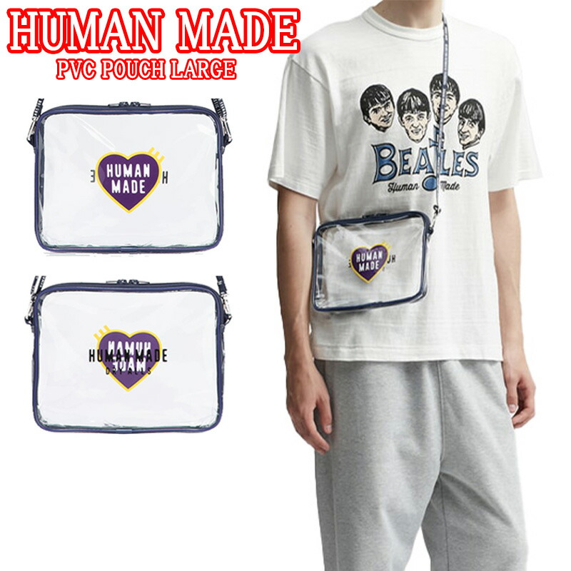 楽天市場】HUMAN MADE ポーチ ヒューマンメイド PVC POUCH