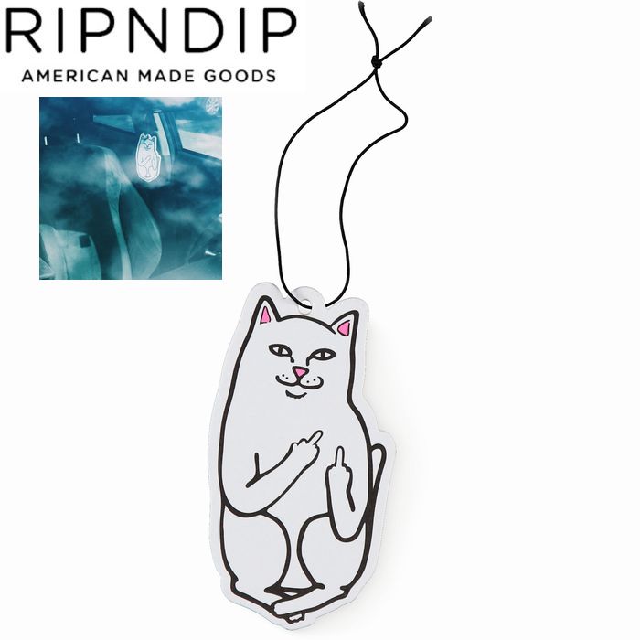 楽天市場】RIPNDIP リップンディップ Lord Nermal Pocket L/S WHITE T