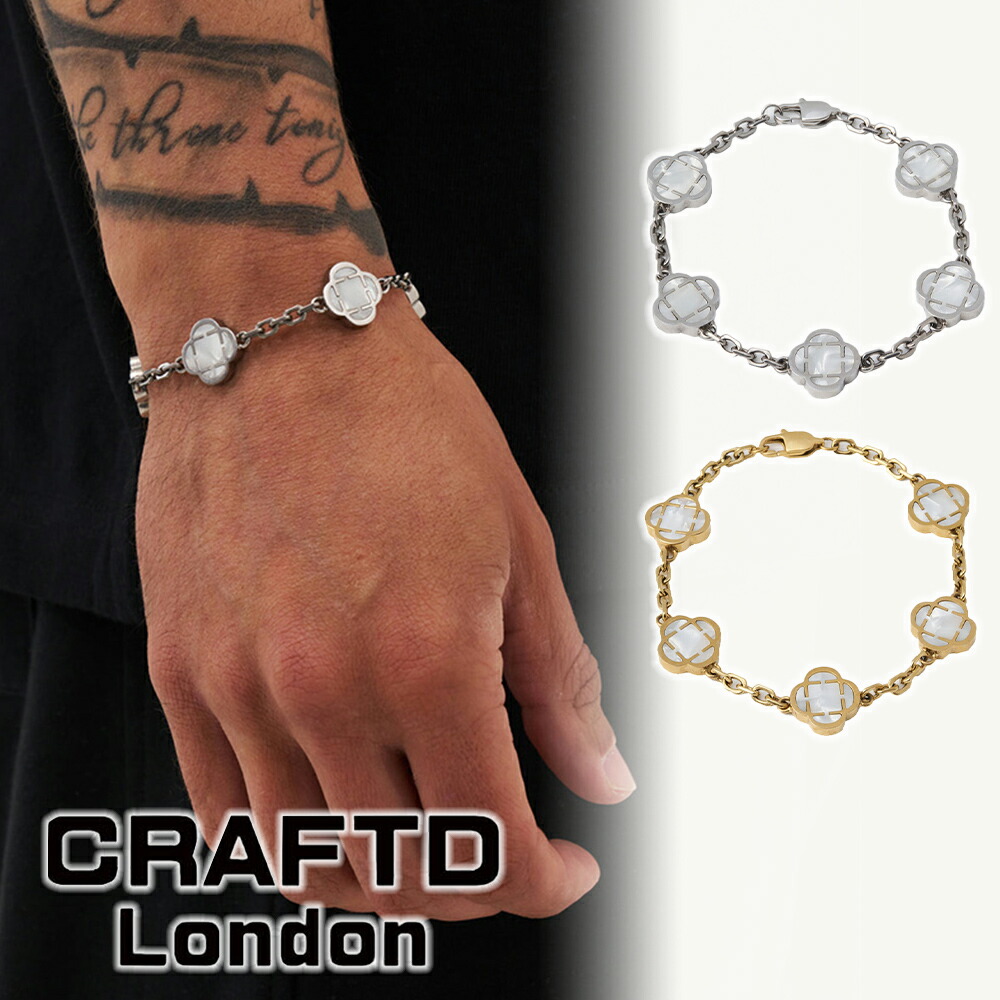 CRAFTDLondon クラフトロンドン Howlite Bead Bracelet 楽天市場】CRAFTD London クラフトロンドン ブレスレット