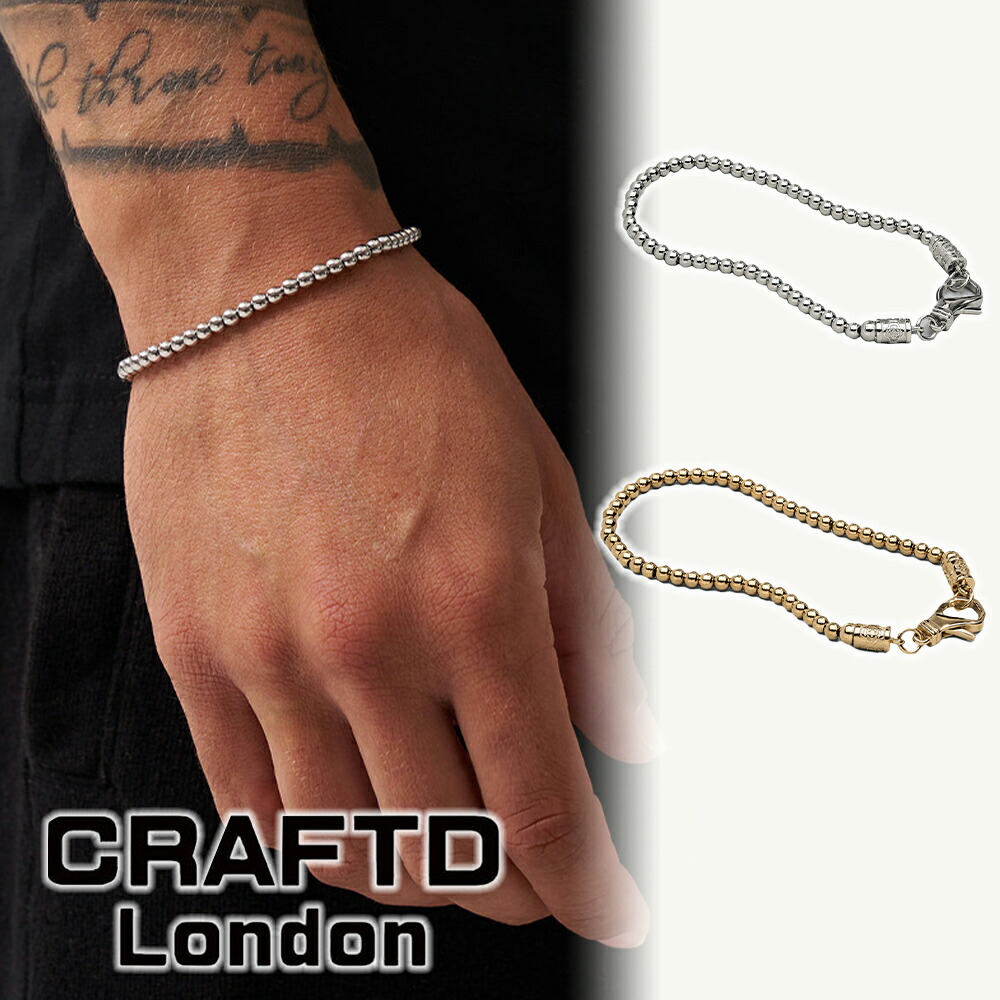 楽天市場】CRAFTD London クラフトロンドン ブレスレット White