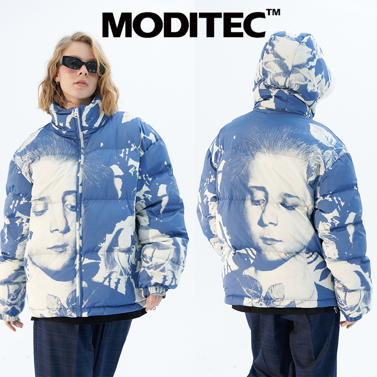 【楽天市場】正規品 MODITEC モディテック ダウンジャケット アウター ジャケット 話題 人気 ストリート 芸能人愛用 大人気