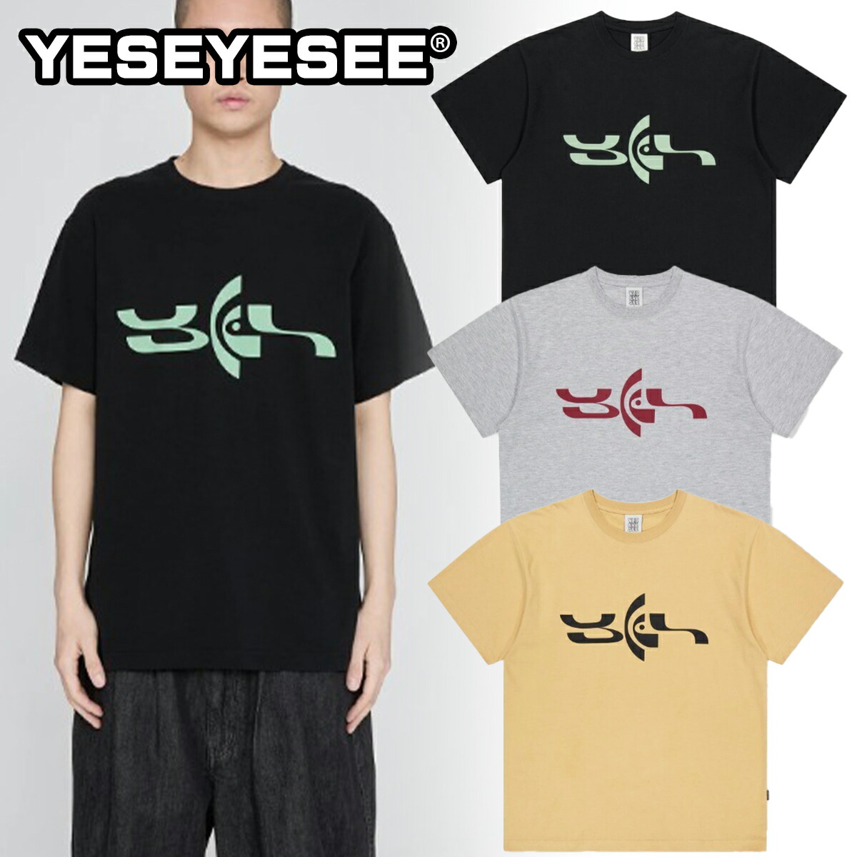 楽天市場】YESEYESEE イェスアイシー Tシャツ Y.E.S Box Logo
