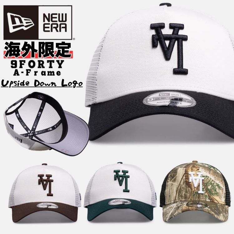 ニューエラ キャップ NEW ERA 帽子 Upside Down Logo 9FORTY A-Frame Snapback メンズ ユニセックス 海外限定モデル 正規品 [帽子] ユ00572 L2-6-3