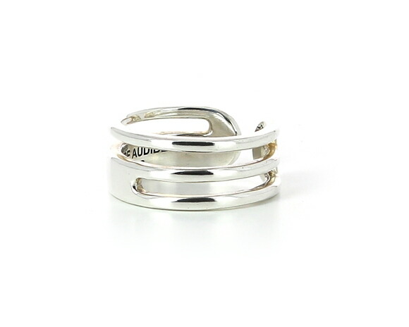 80 以上節約 フィリップ オーディベール Philippe Audibert Tommy Bague Asymtrique Ajoure トミー Homme オム シルバーメタル リング 指輪 メンズ アクセサリー Appelectric Co Il